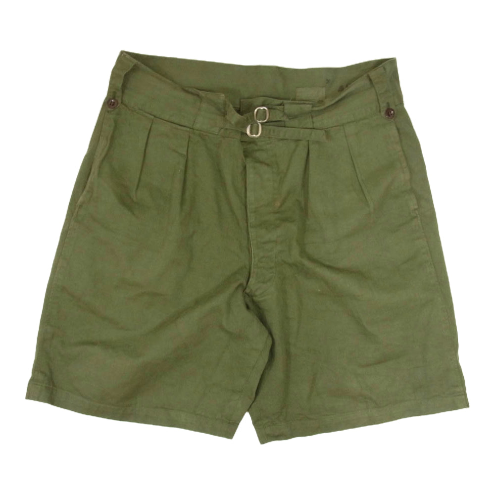 ミリタリー オーストラリア軍 コットン ショーツ ハーフパンツ カーキ系 42【中古】