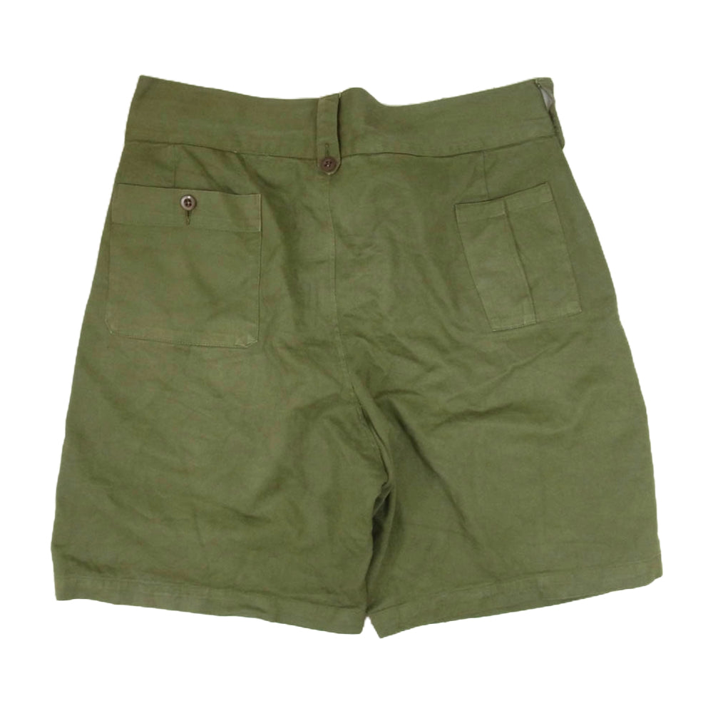 ミリタリー オーストラリア軍 コットン ショーツ ハーフパンツ カーキ系 42【中古】