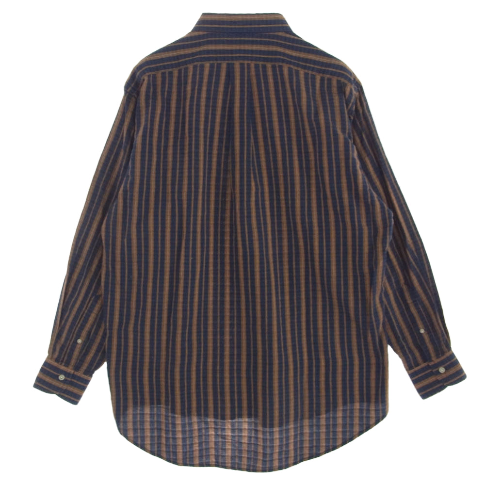 POLO RALPH LAUREN ポロ・ラルフローレン ストライプ コットン 長袖 シャツ L【中古】