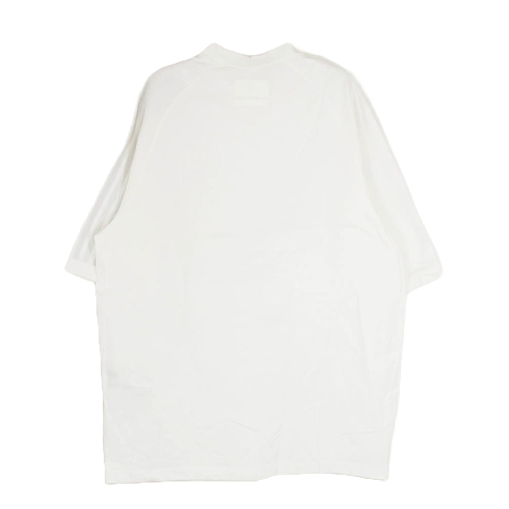 Y-3 Yohji Yamamoto ワイスリー ヨウジヤマモト HZ8871 3 STRIPES SHORT SLEEVE TEE 半袖 カットソー Tシャツ ホワイト系 S【中古】