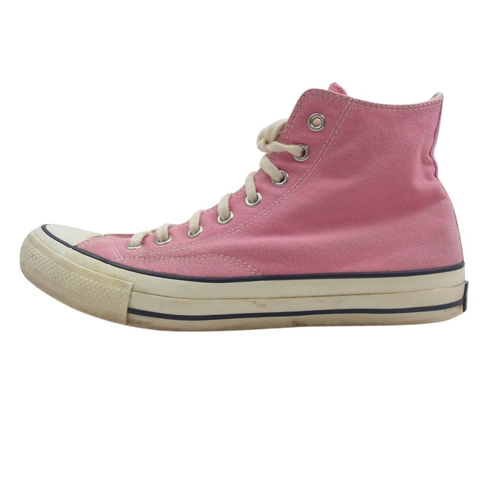 CONVERSE コンバース 1CK714 ADDICT CHUCK TAYLOR CANVAS HI チャックテイラー キャンバス ハイ アディクト ピンク スニーカー ピンク系 30cm【中古】