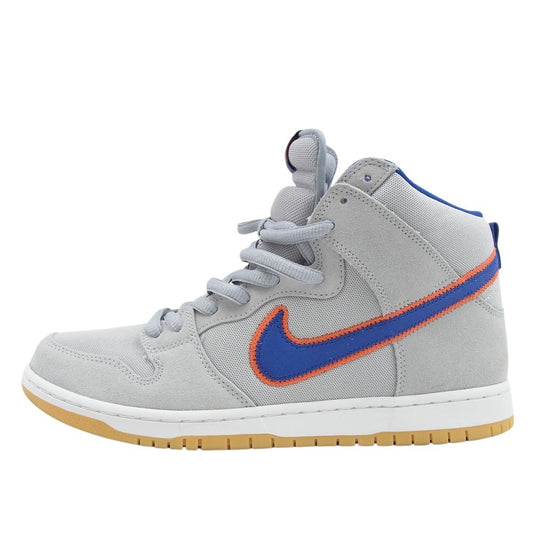 NIKE ナイキ DH7155-001 SB DUNK HIGH PRM NEW YORK METS エスビー ダンクハイ ニューヨーク メッツ ハイカット スニーカー グレー系 29.5cm【中古】