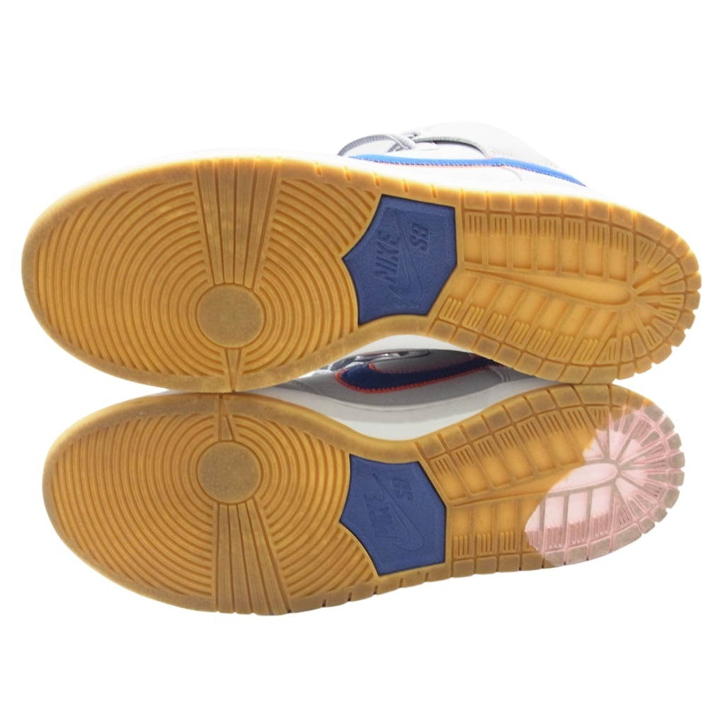 NIKE ナイキ DH7155-001 SB DUNK HIGH PRM NEW YORK METS エスビー ダンクハイ ニューヨーク メッツ ハイカット スニーカー グレー系 29.5cm【中古】