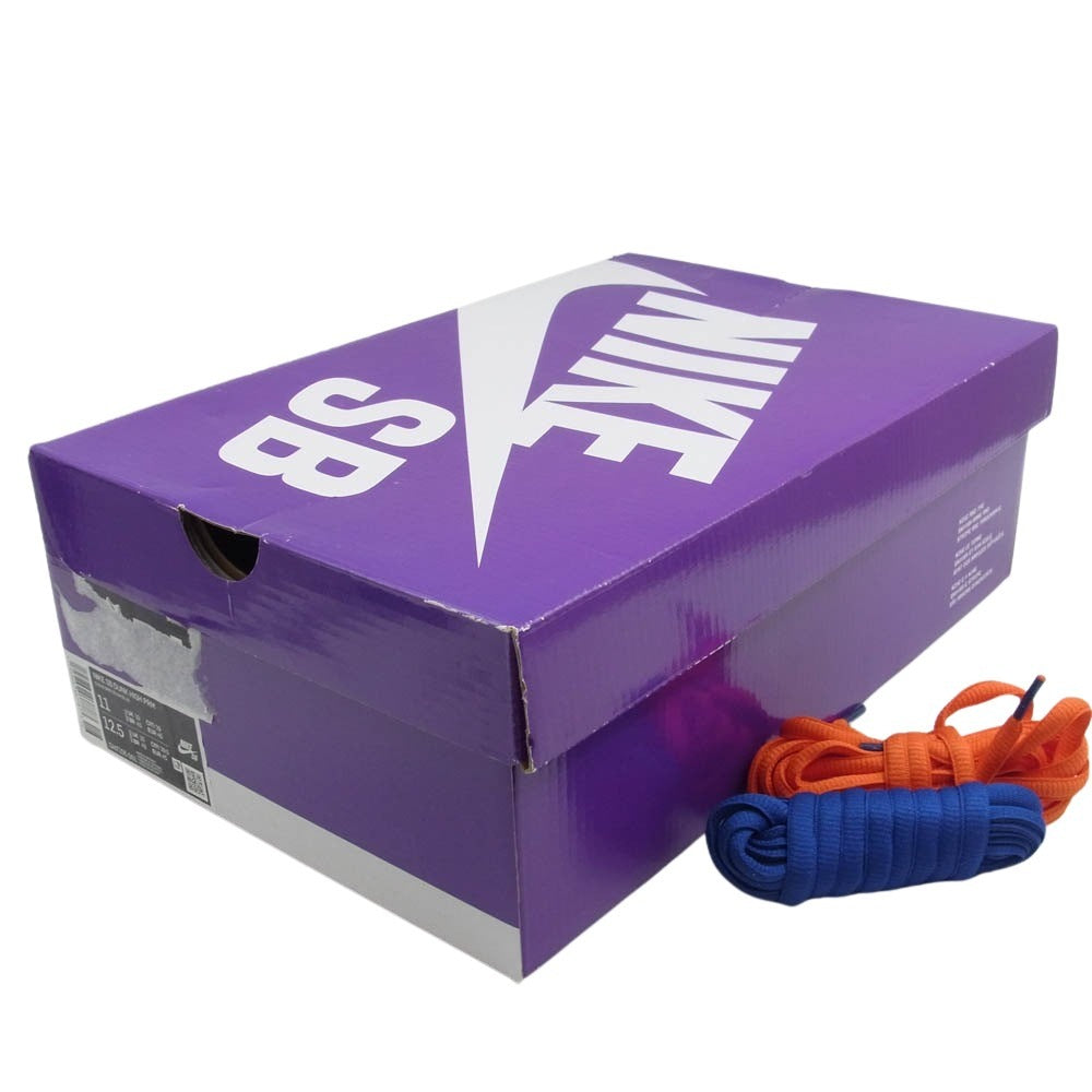 NIKE ナイキ DH7155-001 SB DUNK HIGH PRM NEW YORK METS エスビー ダンクハイ ニューヨーク メッツ ハイカット スニーカー グレー系 29.5cm【中古】