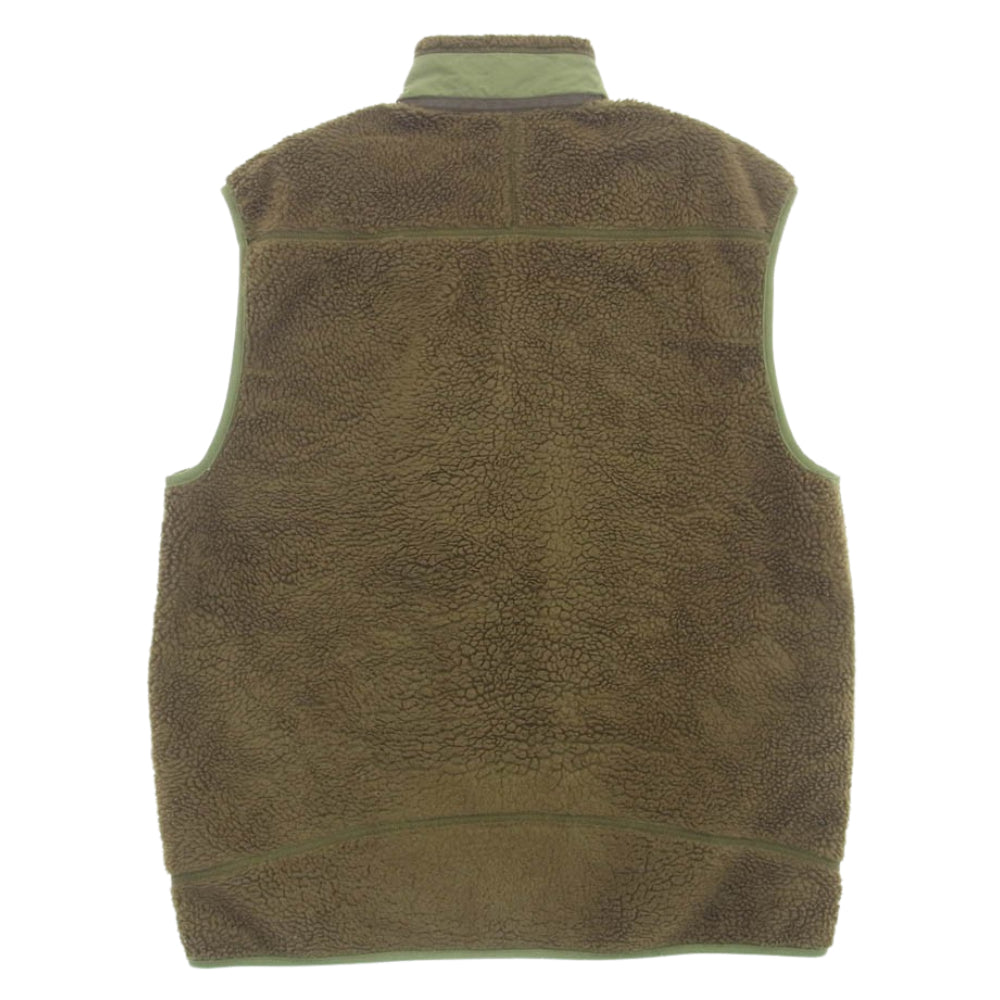 patagonia パタゴニア 23047FA12 CLASSIC RETRO-X VEST クラシック レトロX ボア ベスト カーキ系 XL【中古】