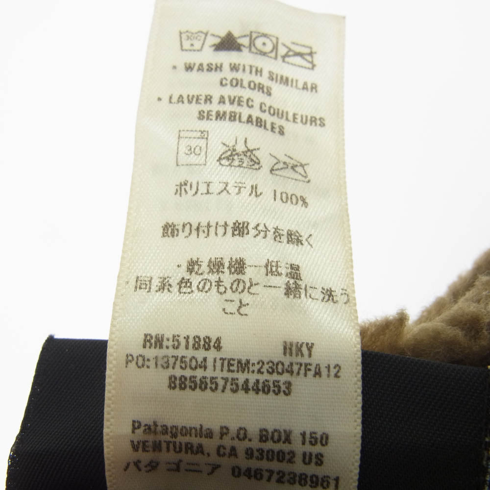 patagonia パタゴニア 23047FA12 CLASSIC RETRO-X VEST クラシック レトロX ボア ベスト カーキ系 XL【中古】