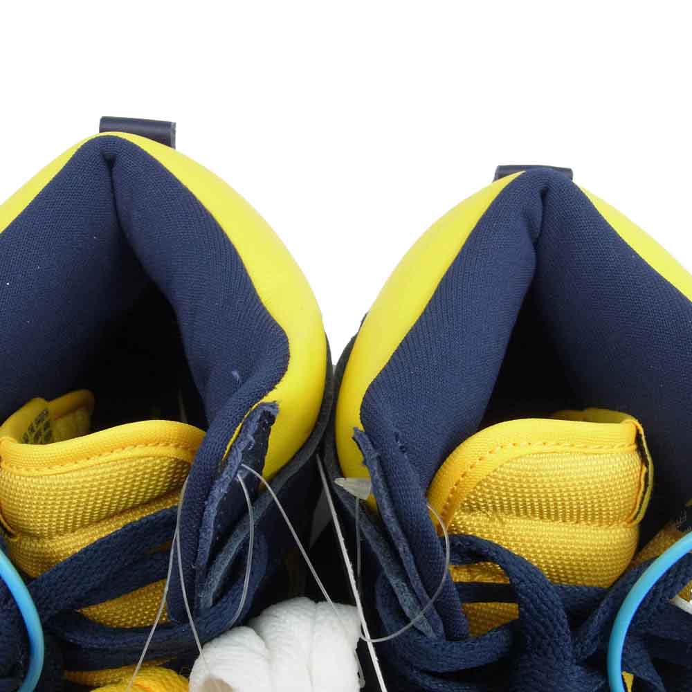 NIKE ナイキ CZ8149-700 DUNK HIGH SP MICHIGAN ダンクハイ ミシガン ハイカット スニーカー イエロー系 ネイビー系 25cm【新古品】【未使用】【中古】