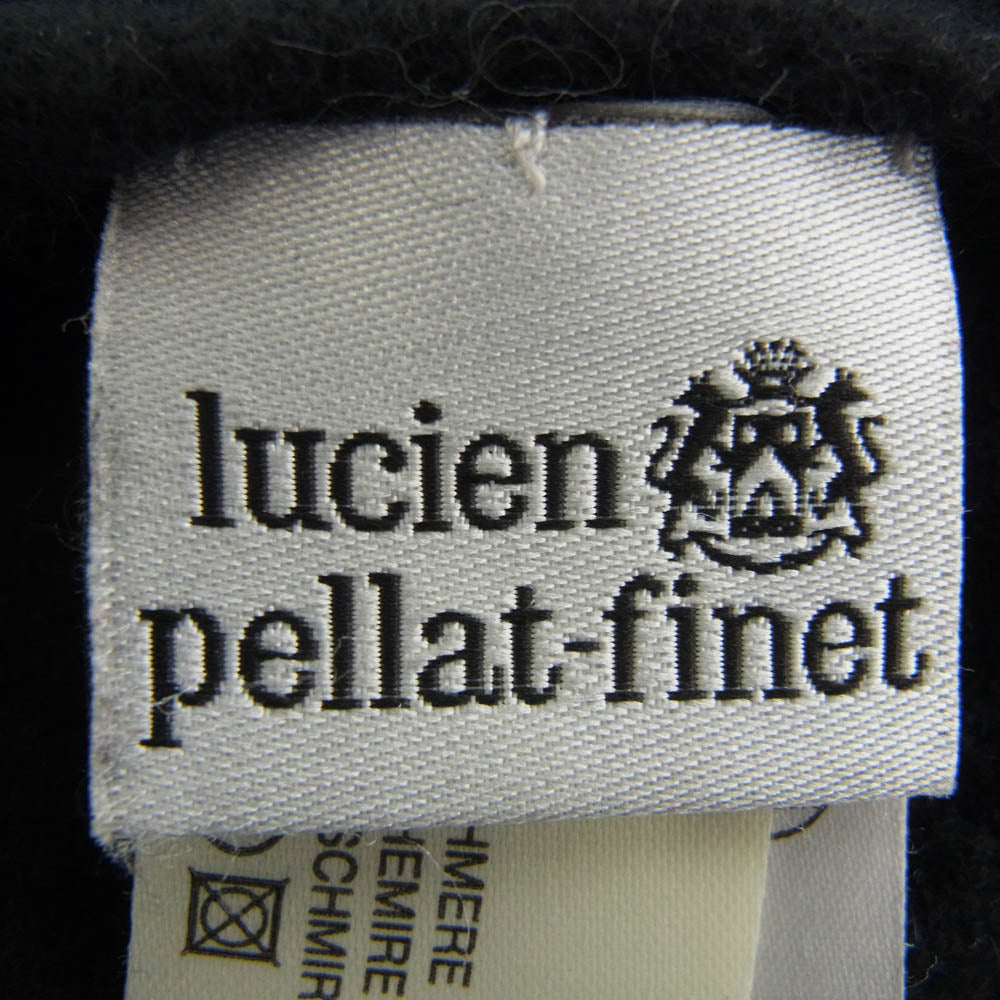 Lucien Pellat-Finet ルシアンペラフィネ カシミヤ大伴ブランケット ブラック系【中古】