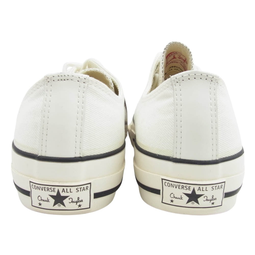 CONVERSE コンバース 1CK715 × N.HOOLYWOOD Addict  CHUCK TAYLOR LOW エヌハリウッド アディクト チャックテイラー ローカット スニーカー ホワイト系 29cm【美品】【中古】
