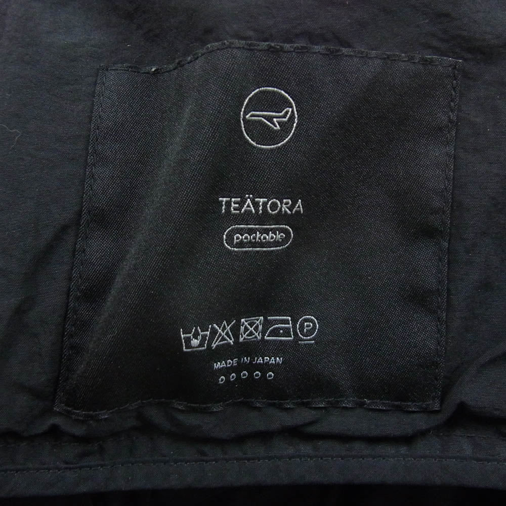 TEATORA テアトラ Wallet Shorts RESORT LP ナイロン ショーツ ショートパンツ ブラック系 5【中古】