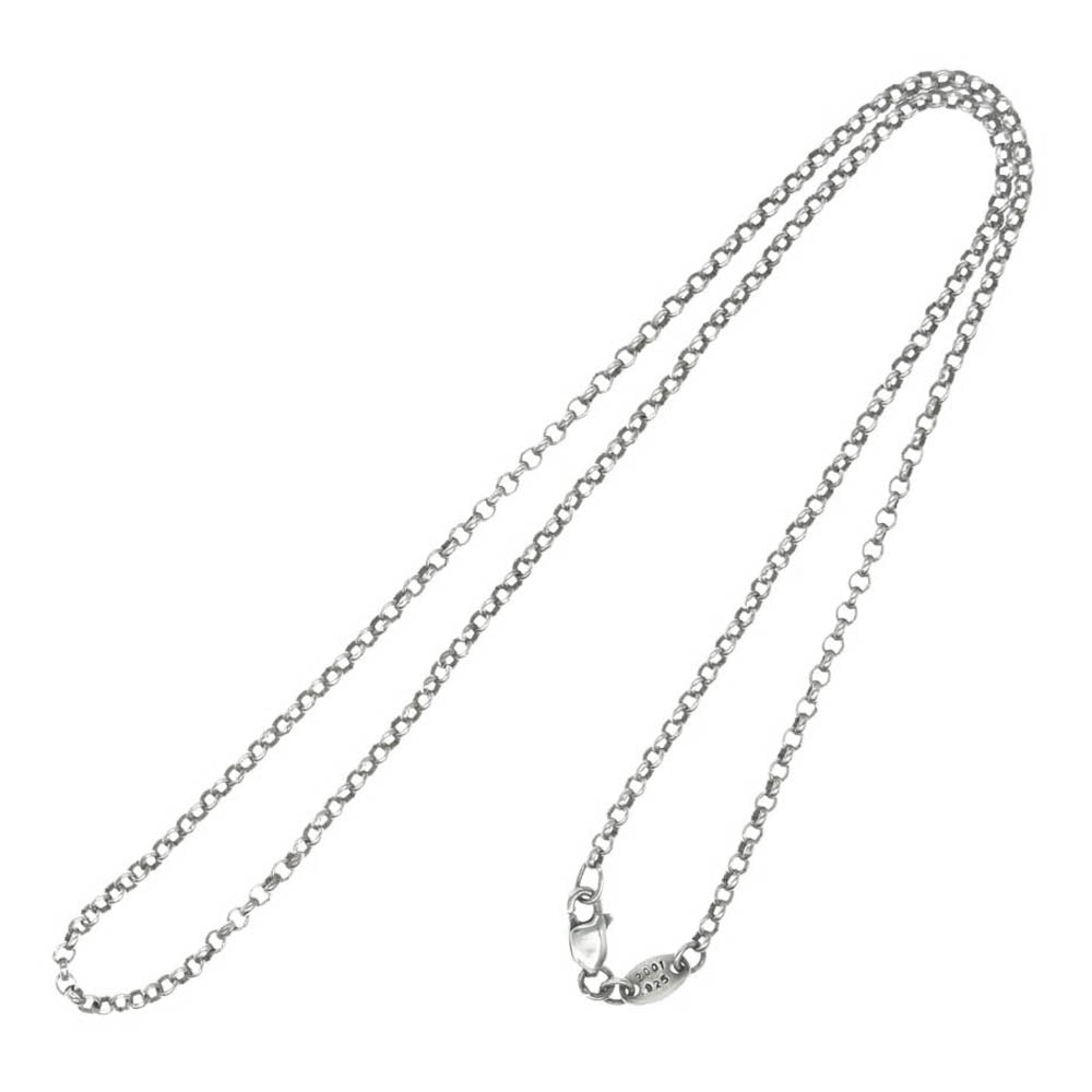CHROME HEARTS クロムハーツ（原本無） ロールチェーン 16inch ネックレス シルバー系【中古】