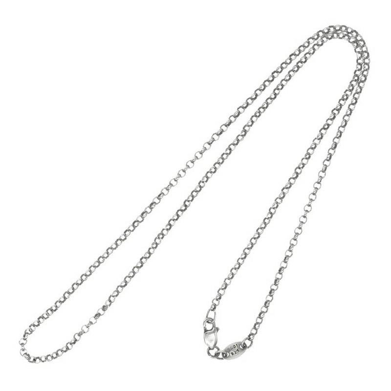 CHROME HEARTS クロムハーツ（原本無） ロールチェーン 16inch ネックレス シルバー系【中古】