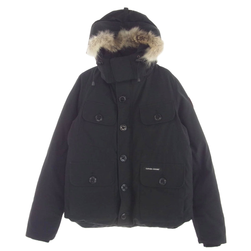 CANADA GOOSE カナダグース 2301JM 国内正規品 サザビーリーグ Russell Parka ラッセルパーカ  ダウン ジャケット ブラック系 M【中古】