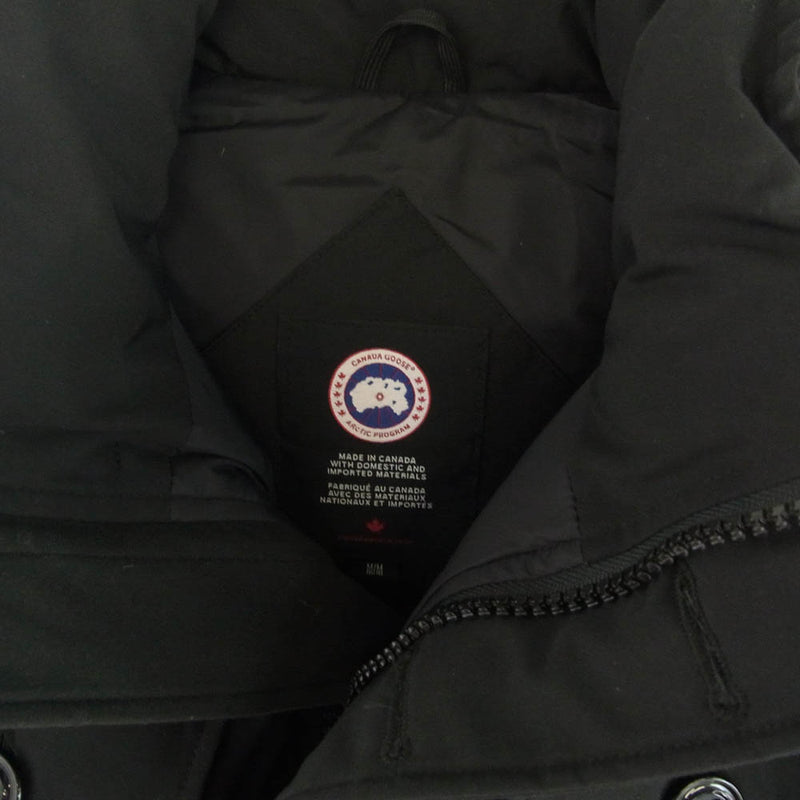 CANADA GOOSE カナダグース 2301JM 国内正規品 サザビーリーグ Russell Parka ラッセルパーカ  ダウン ジャケット ブラック系 M【中古】