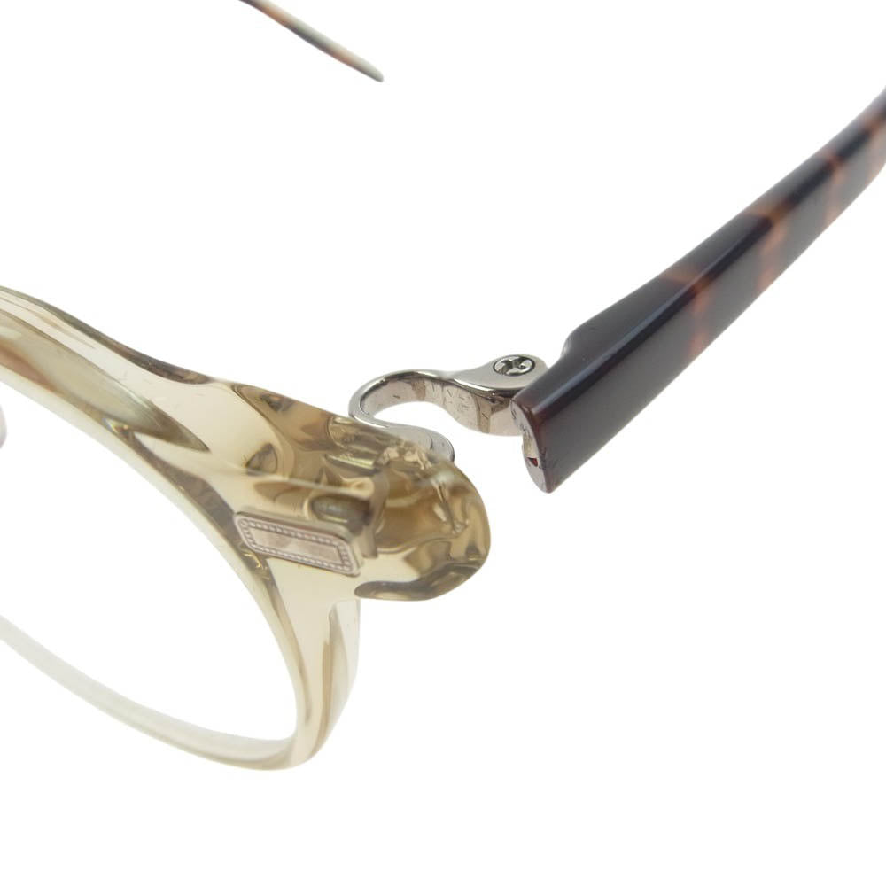 フォーナインズ NP-750 NP-750 シリーズ アイウェア 眼鏡 フレーム：クリア、ブラウン系 46□21　140【中古】