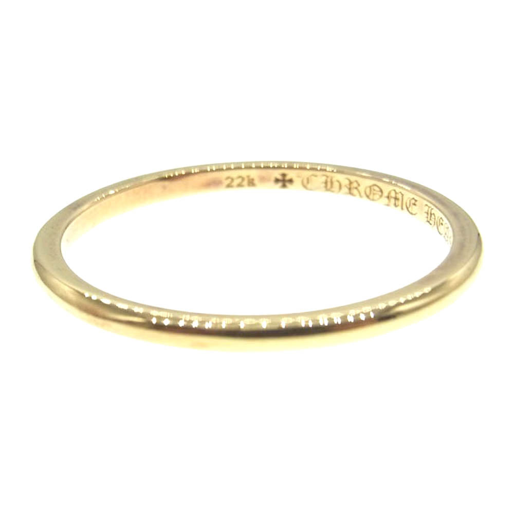 CHROME HEARTS クロムハーツ（原本無） 購入レシート付属 22K BBBLGM WEDDING バブルガム ウェディング リング 19号【中古】