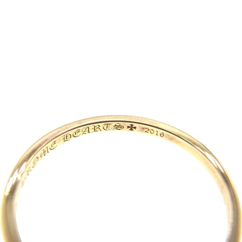 CHROME HEARTS クロムハーツ（原本無） 購入レシート付属 22K BBBLGM WEDDING バブルガム ウェディング リング 19号【中古】