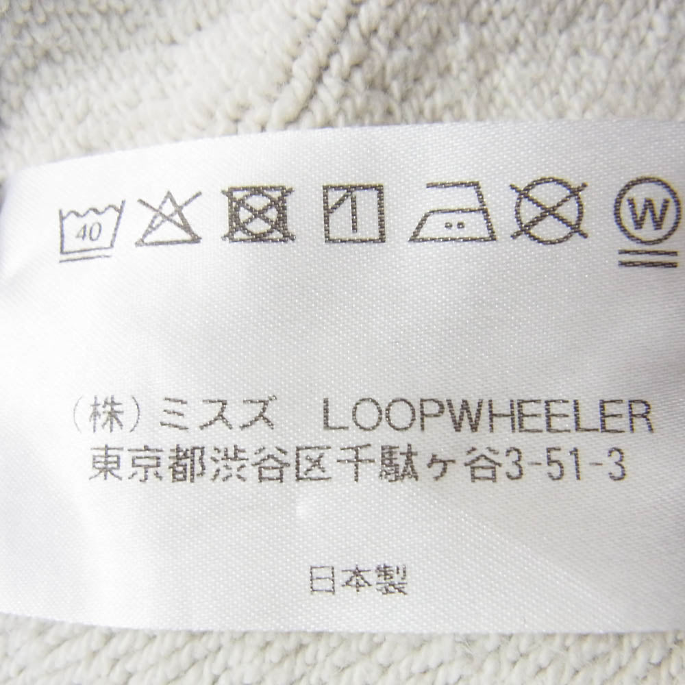 LOOPWHEELER ループウィラー SWEAT PANTS スウェット パンツ グレー系 L【中古】