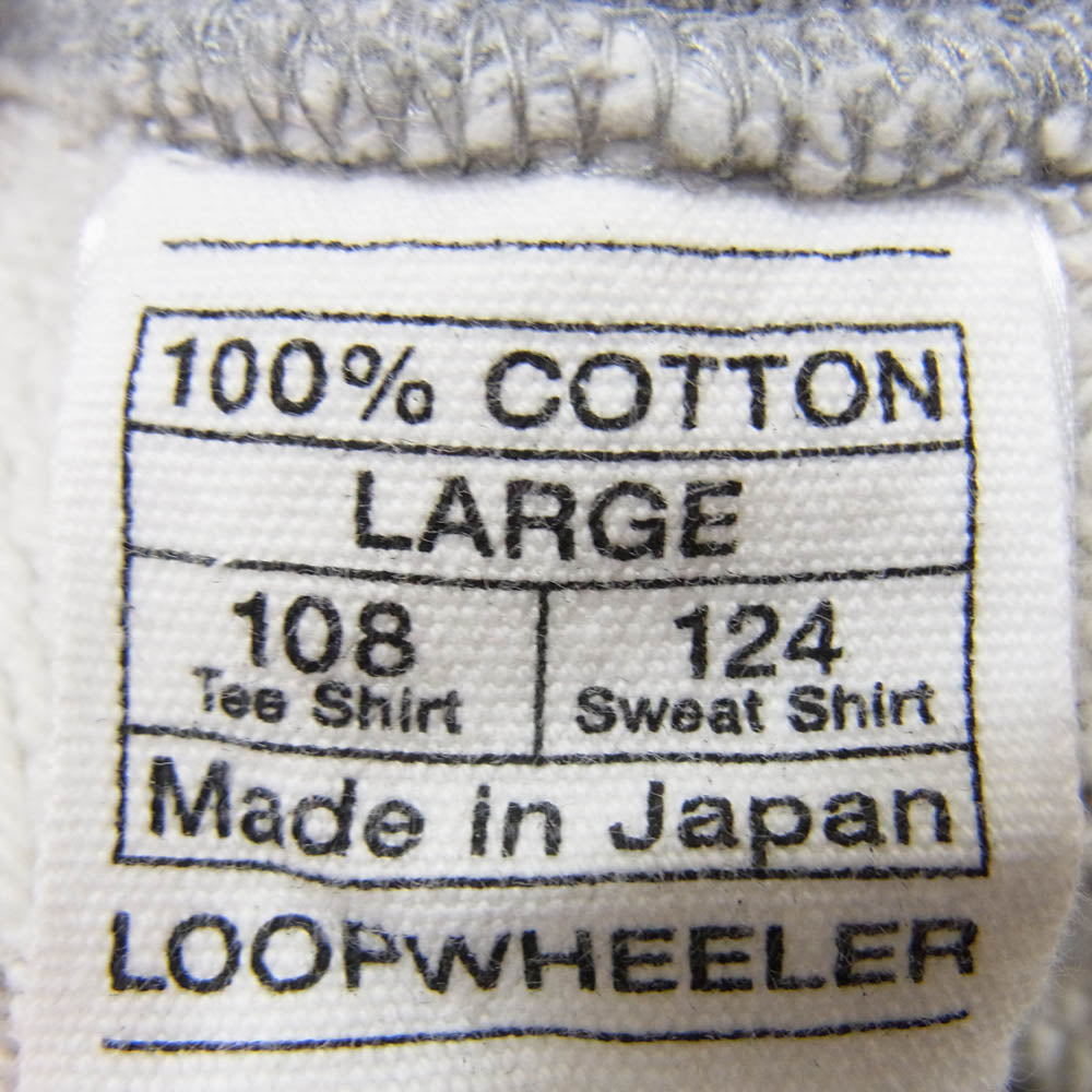 LOOPWHEELER ループウィラー SWEAT PANTS スウェット パンツ グレー系 L【中古】