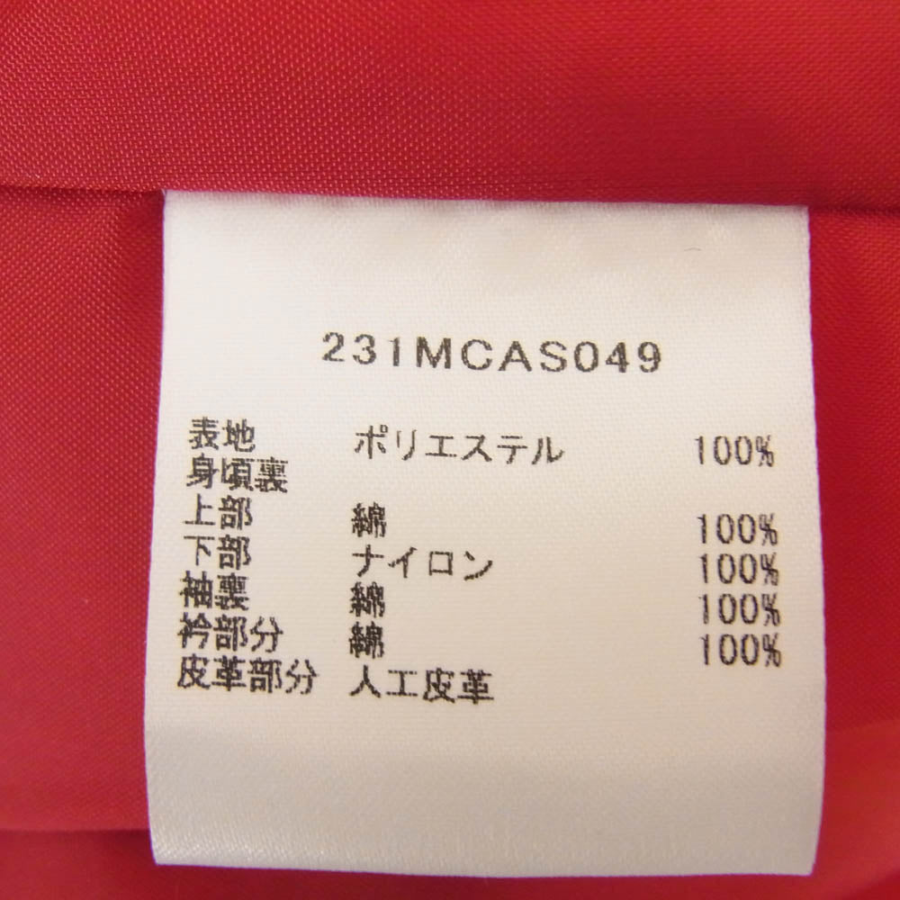 Barbour バブアー 23AW 231MCAS049 Bshop別注 BEAUFORT ビューフォートミドルコート レッド系 40【中古】