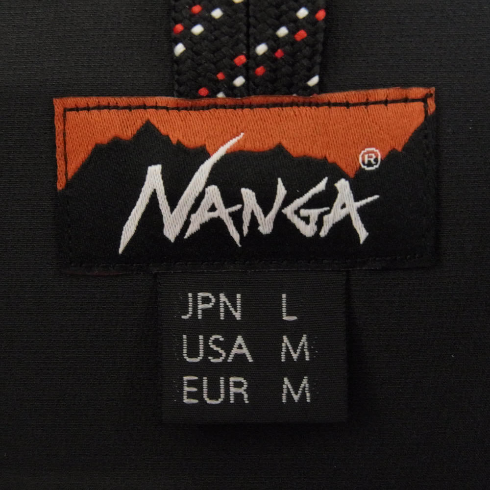 NANGA ナンガ NW2341-1D504 Soft Shell Stretch JKT ソフト シェル ジャケット ブラック系 L【中古】