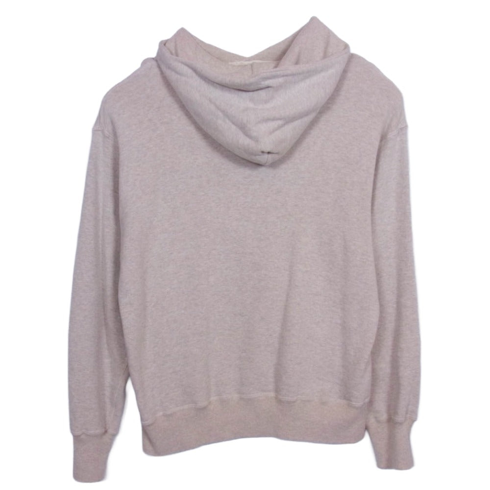 WAREHOUSE ウエアハウス Set In Hood 2本針フード 無地 パーカー ベージュ系 40【中古】