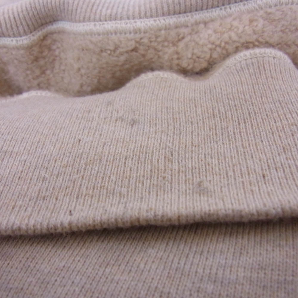 WAREHOUSE ウエアハウス Set In Hood 2本針フード 無地 パーカー ベージュ系 40【中古】