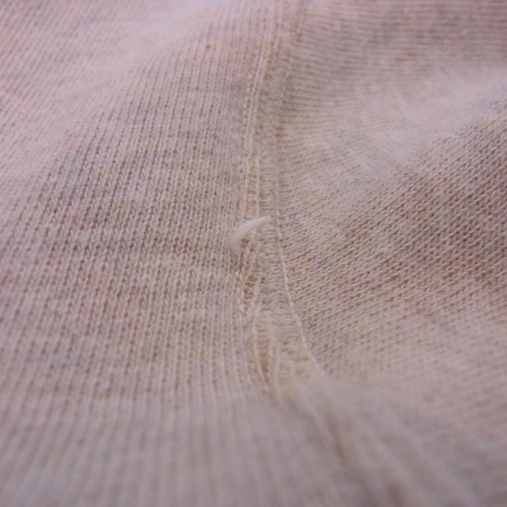 WAREHOUSE ウエアハウス Set In Hood 2本針フード 無地 パーカー ベージュ系 40【中古】