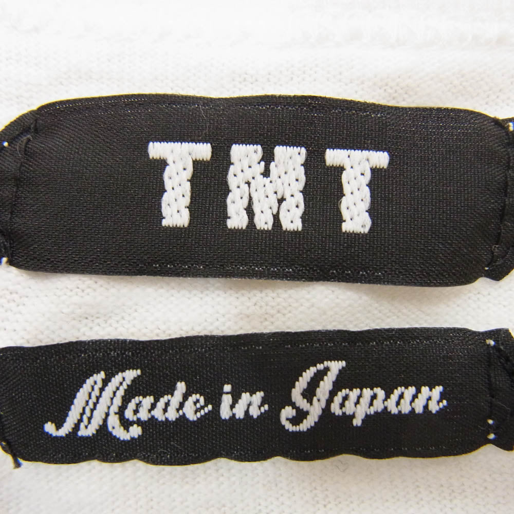 TMT ティーエムティー TCS-S21SP13 プリント 半袖 Tシャツ カットソー ホワイト系 L【中古】