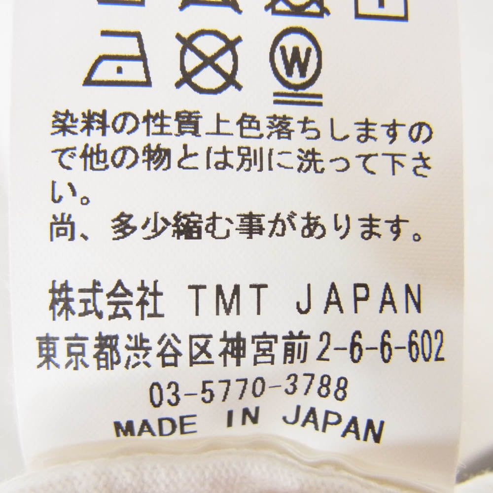 TMT ティーエムティー TCS-S21SP13 プリント 半袖 Tシャツ カットソー ホワイト系 L【中古】