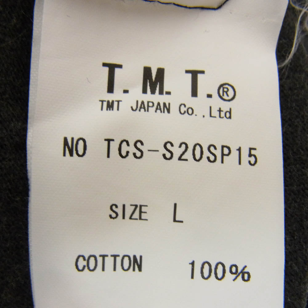 TMT ティーエムティー TCS-S20SP15 S/SL RAFI JERSEY  DAY OF THE DEAD 半袖 Tシャツ ブラック系 L【中古】