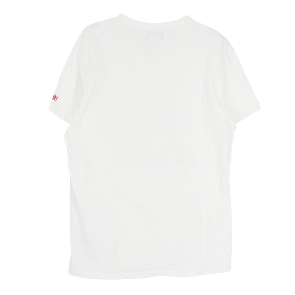 TMT ティーエムティー TCS-S18SP07 S/SL ラフィー天竺 TEE SURF GIRL PHOTO 半袖 Tシャツ ホワイト系 L【中古】