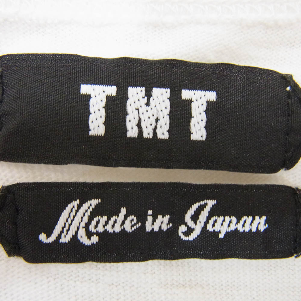TMT ティーエムティー TCS-S1906 S/SL 19/1 RAFI JERSEY BIGHOLIDAY GIRL 半袖 Tシャツ ホワイト系 L【中古】