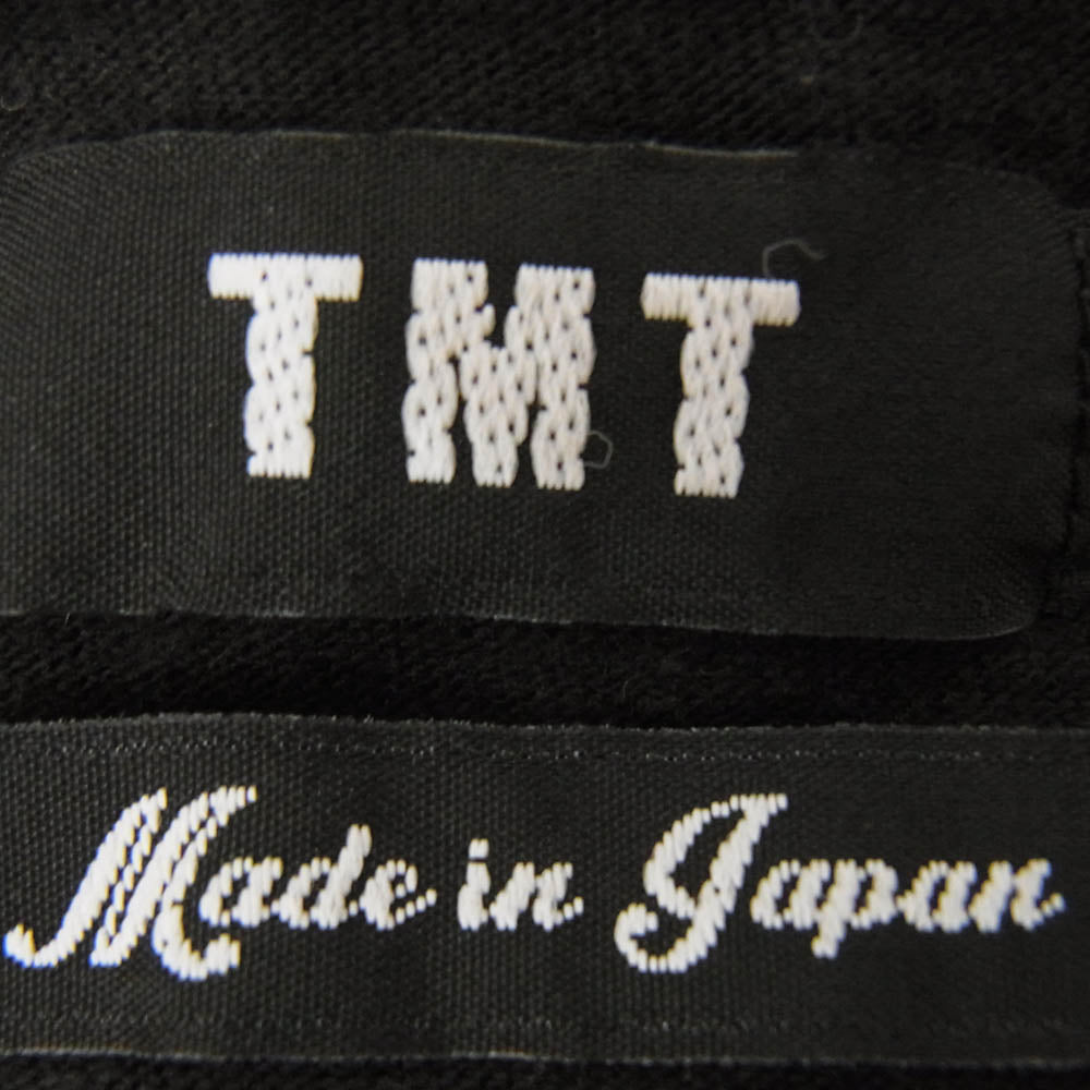 TMT ティーエムティー TCS-S1802 スワロフスキー スカル 半袖 カットソー Tシャツ ブラック系 L【中古】