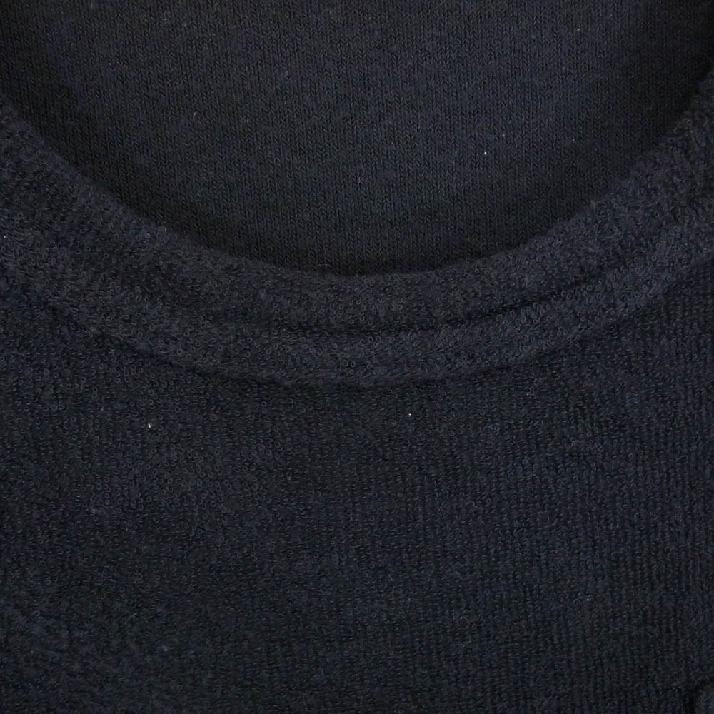 TMT ティーエムティー TCS-S18SP12 S-SL IZMIR COTTON PILE POKET 半袖 Tシャツ カットソー ブラック系 L【中古】