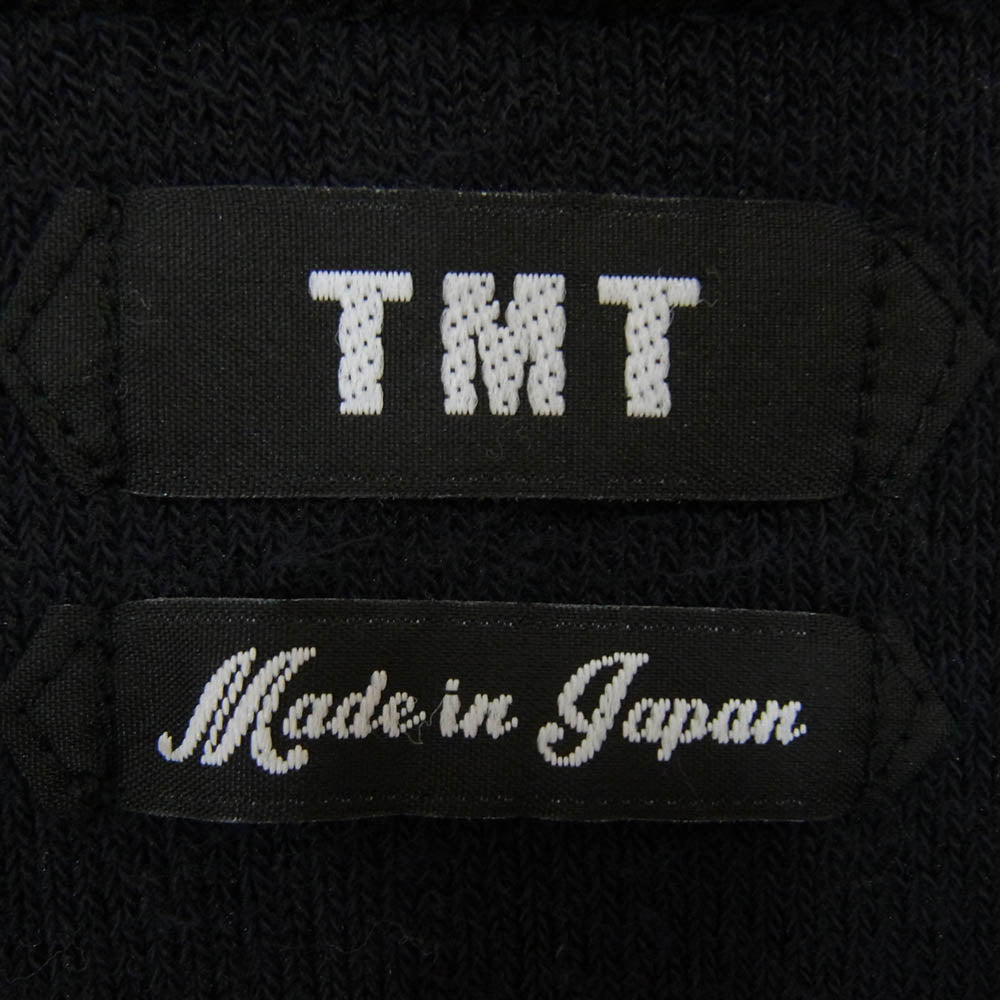 TMT ティーエムティー TCS-S18SP12 S-SL IZMIR COTTON PILE POKET 半袖 Tシャツ カットソー ブラック系 L【中古】