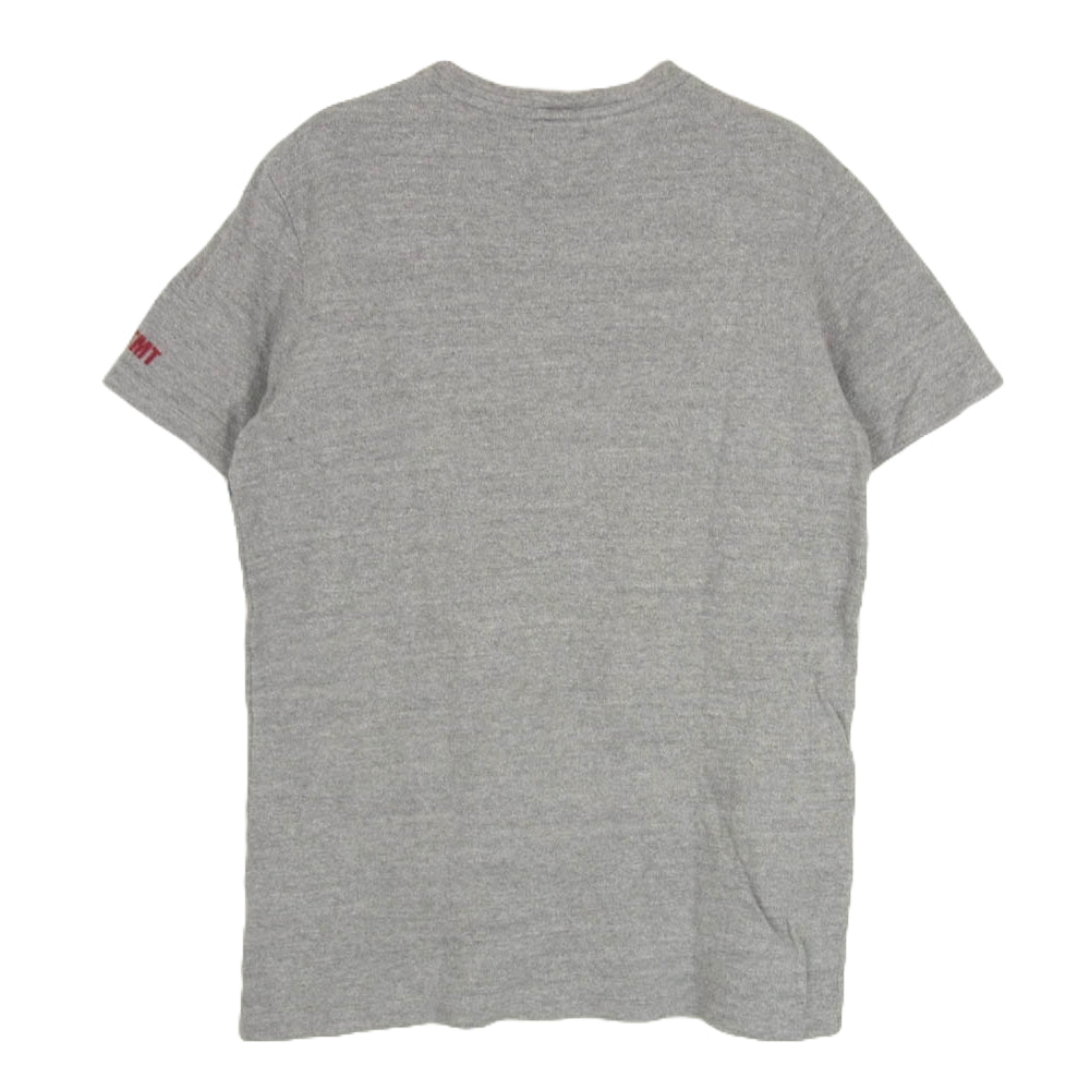 TMT ティーエムティー TCS-S1712 S/SL RAFI CRAPE WEAVE TEE 半袖 Tシャツ カットソー グレー系 L【中古】