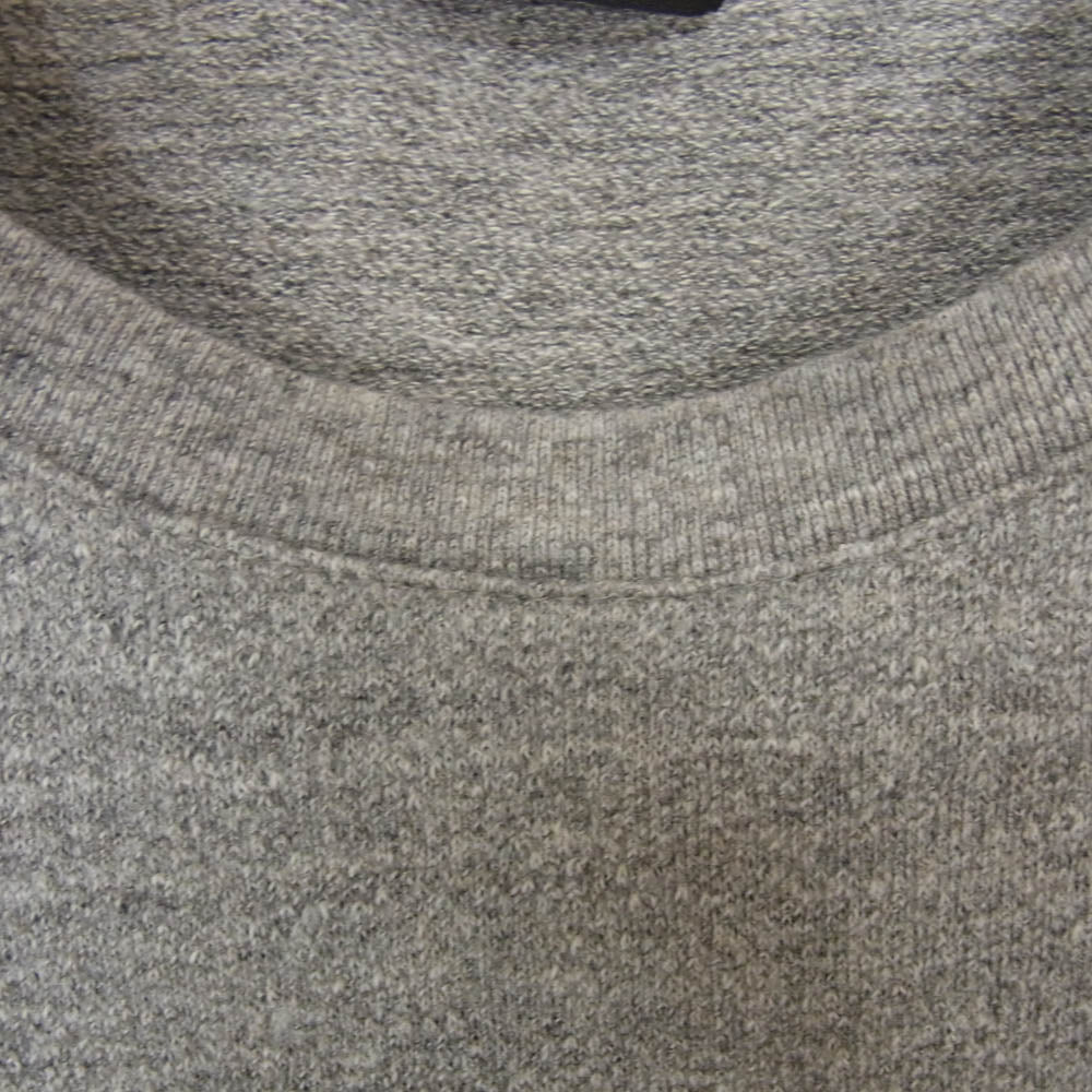 TMT ティーエムティー TCS-S1712 S/SL RAFI CRAPE WEAVE TEE 半袖 Tシャツ カットソー グレー系 L【中古】