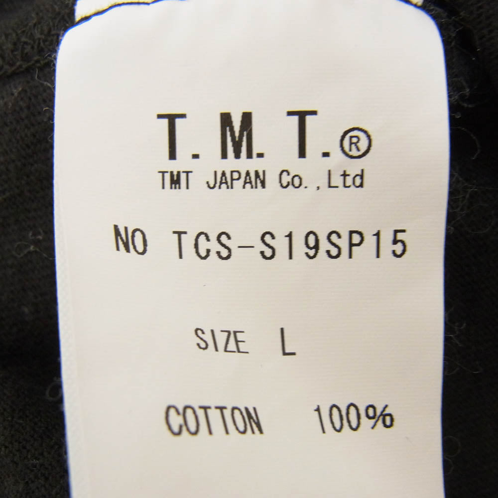 TMT ティーエムティー TCS-S19SP15 20th Anniversary 半袖 Tシャツ ブラック系 L【中古】