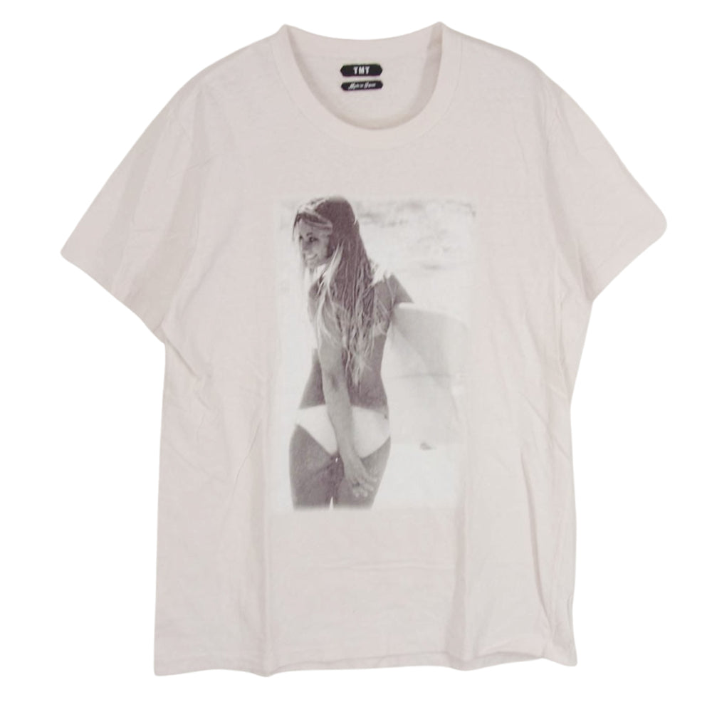 TMT ティーエムティー TCS-S21SP04 S/SL RAFI JERSEY TEE 半袖 Tシャツ カットソー ピンク系 L【中古】