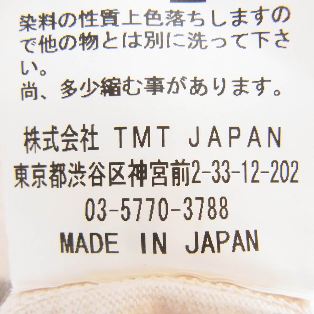 TMT ティーエムティー TCS-S21SP04 S/SL RAFI JERSEY TEE 半袖 Tシャツ カットソー ピンク系 L【中古】
