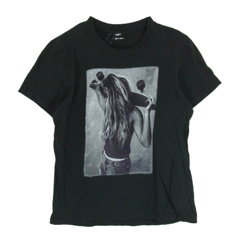 TMT ティーエムティー TCS-S21SP15 S/SL RAFI JERSEY TEE DUDE 半袖 Tシャツ ブラック系 L【中古】