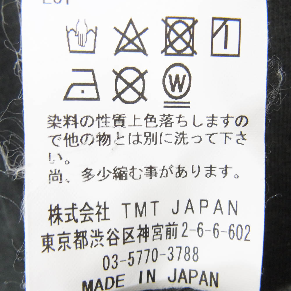 TMT ティーエムティー TCS-S21SP15 S/SL RAFI JERSEY TEE DUDE 半袖 Tシャツ ブラック系 L【中古】