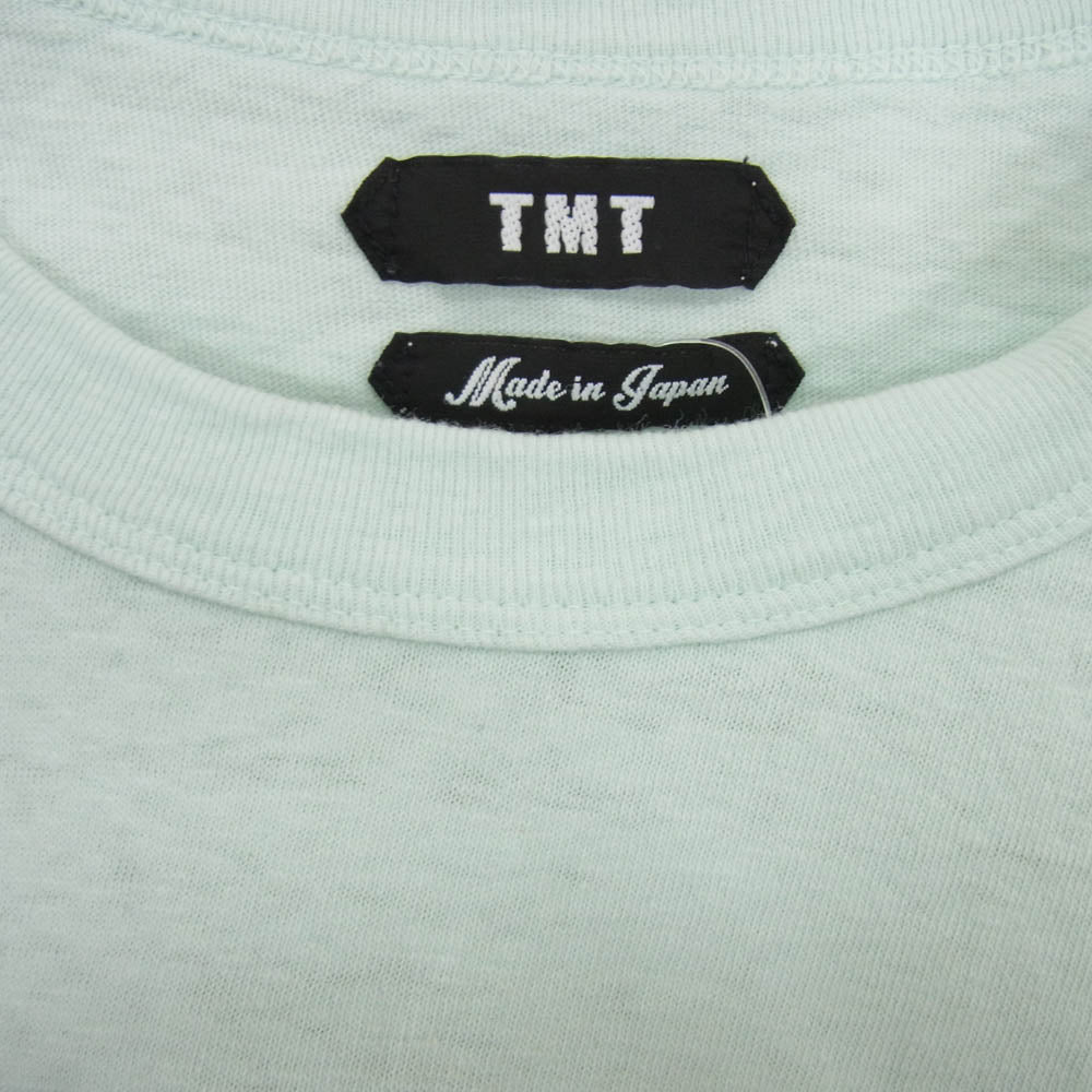 TMT ティーエムティー TCS-S21SP05 SL RAFI JERSEY TEE BEACH 半袖 Tシャツ ライトグリーン系 L【中古】