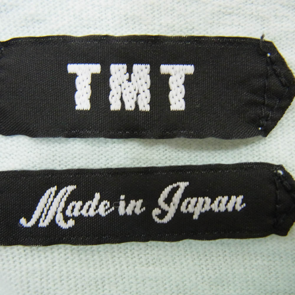 TMT ティーエムティー TCS-S21SP05 SL RAFI JERSEY TEE BEACH 半袖 Tシャツ ライトグリーン系 L【中古】