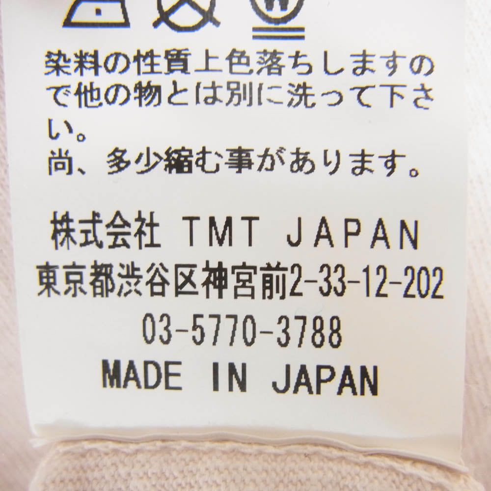 TMT ティーエムティー TCS-S2104 S/SL RAFI JERSEY TEE GIRL PHOTO  プリント 半袖 Tシャツ ピンク系 L【中古】