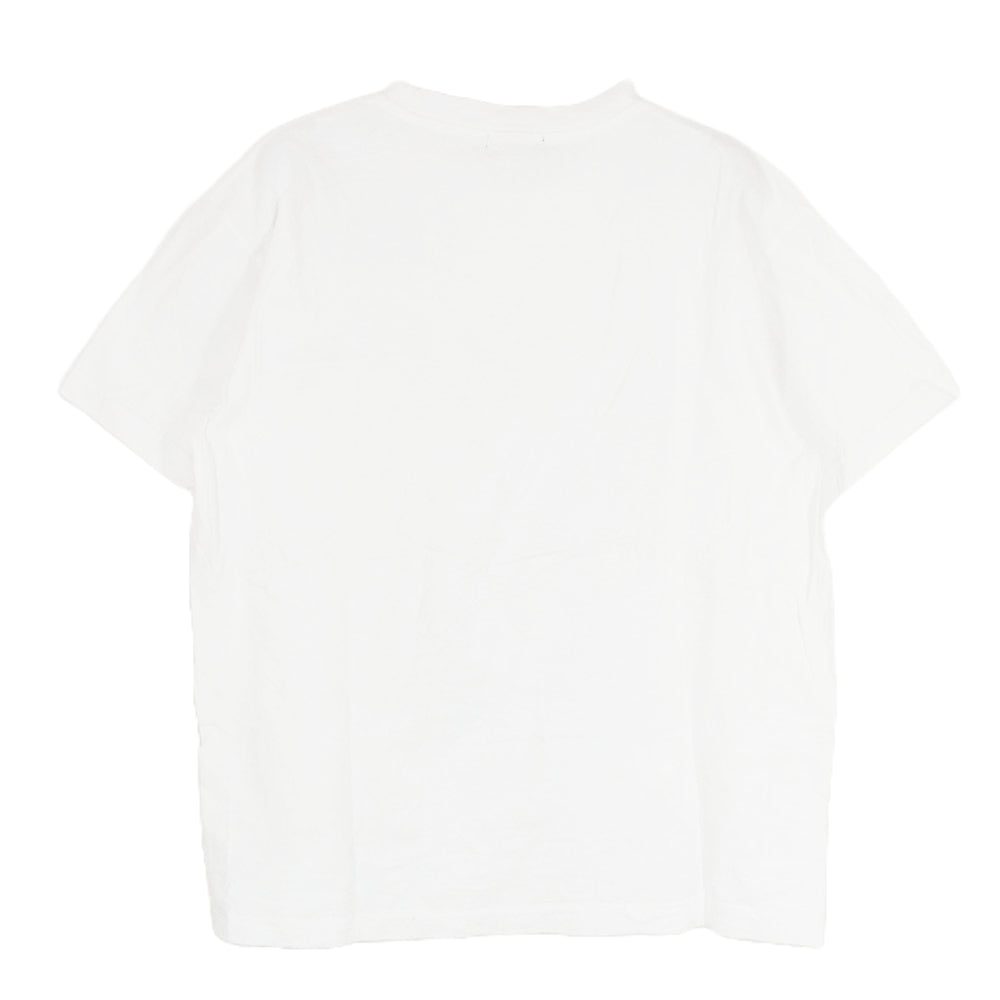 TMT ティーエムティー TCS-S23SP07 JERSEY SS TEE  LOVE&PEACE 半袖 Tシャツ カットソー ホワイト系 L【中古】