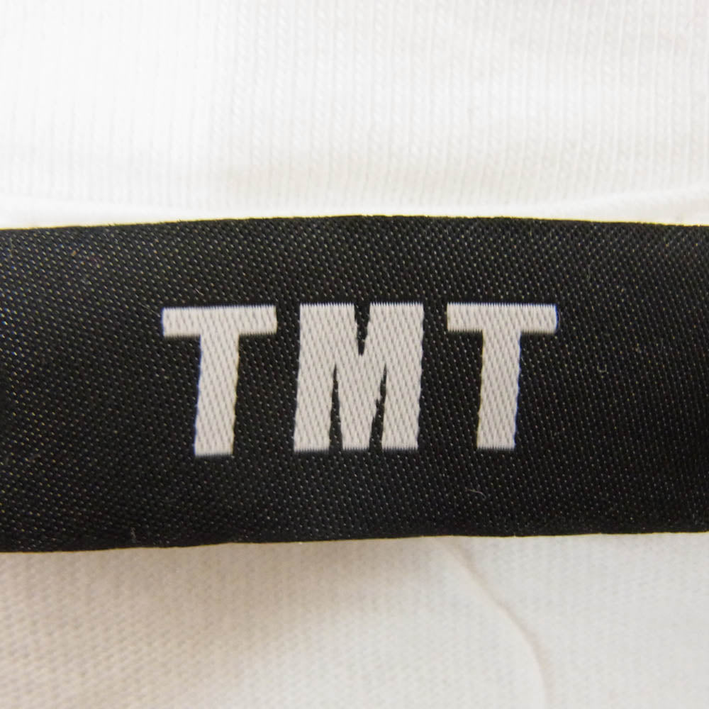 TMT ティーエムティー TCS-S23SP07 JERSEY SS TEE  LOVE&PEACE 半袖 Tシャツ カットソー ホワイト系 L【中古】