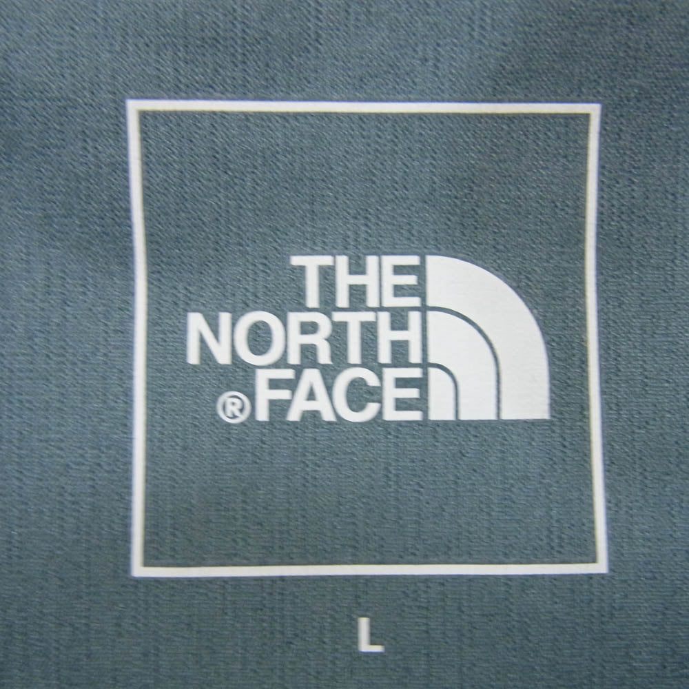 THE NORTH FACE ノースフェイス NT12268 ショートスリーブ エアリー ポケットティー 半袖 Tシャツ グリーン系 L【中古】