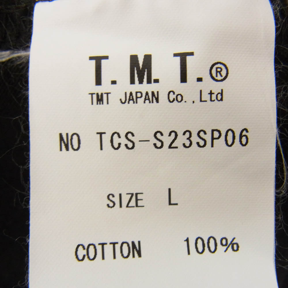 TMT ティーエムティー TCS-S23SP06 JERSEY S/SL TEE blondie 半袖 Tシャツ ブラック系 L【中古】